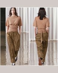 ÁO LEN ZARA TAY NGẮN CỘT DÂY