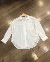 SƠ MI ZARA LINEN TAY DÀI