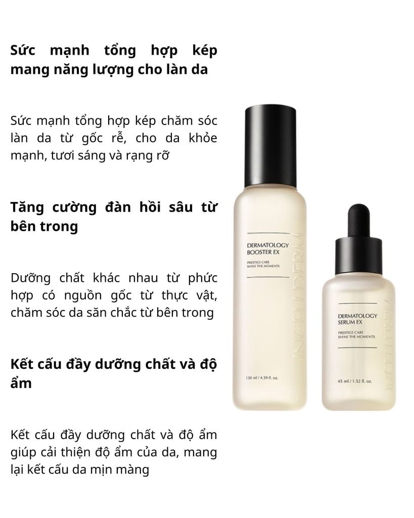 SET INCELLDERM DERMATOLOGY FIRST PACKAGE EX & ACTIVE CREAM EX