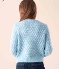 ÁO LEN VERO MODA CỔ TRÒN Ô TRÁM