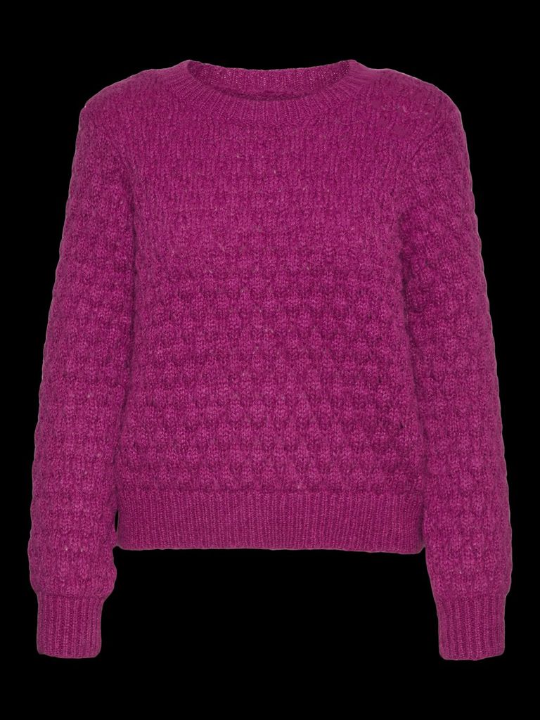 ÁO LEN VERO MODA CỔ TRÒN Ô TRÁM