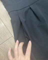 JUMPSUIT ĐEN JESSICA TAY PHỐI LƯỚI