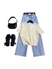 ÁO LEN ZARA ĐỤC LỖ HÌNH VUÔNG