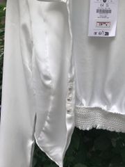 ÁO BSK CROPTOP TRẮNG TAY DÀI