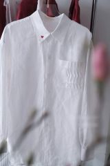 SƠ MI ZARA TIM ĐỎ