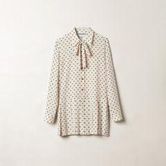 ĐẦM MISS SELFRIDGE TAY DÀI CHẤM BI