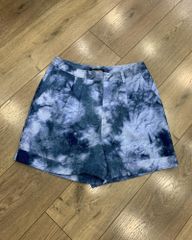 SHORT BANANA LINEN XANH