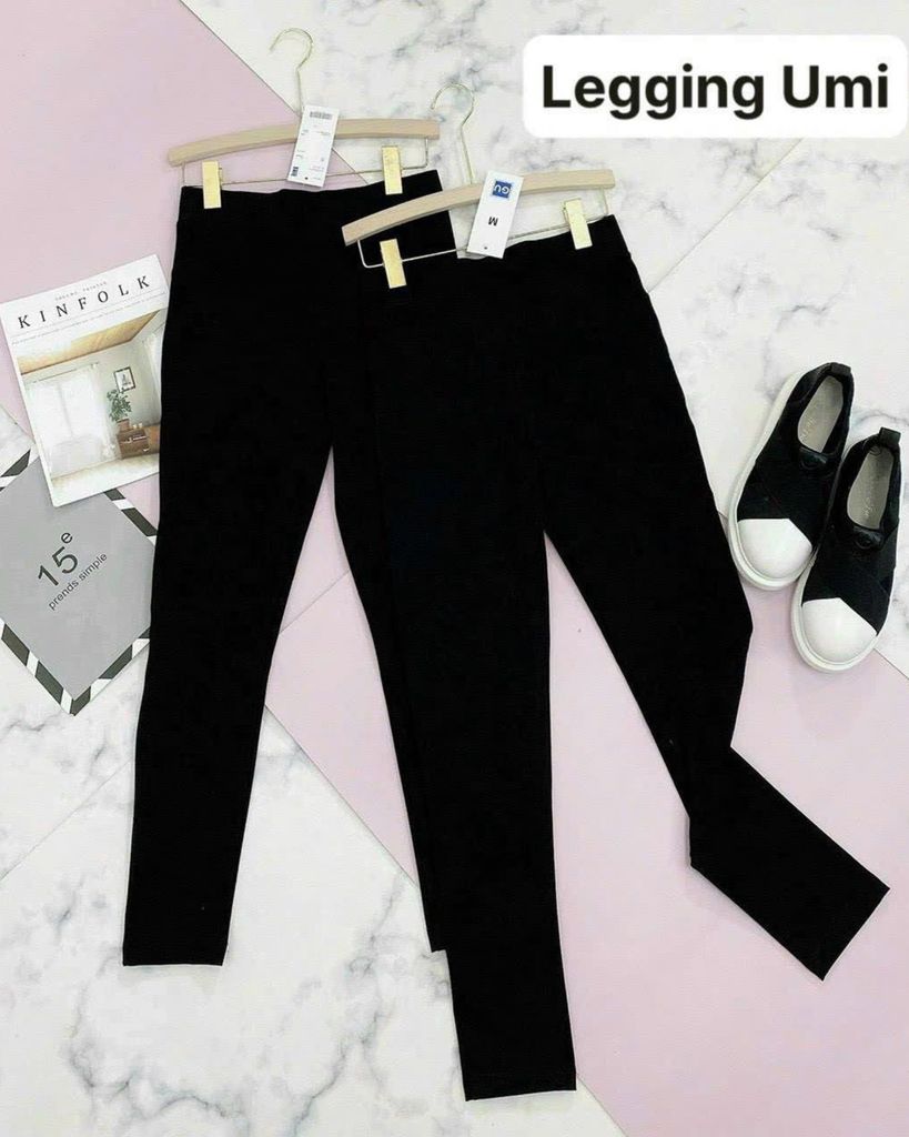 QUẦN GU LEGGING ĐEN