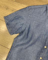 SƠ MI UNIQLO LINEN MÀU XANH