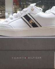 GIÀY TOMMY TRẮNG SỌC ĐEN