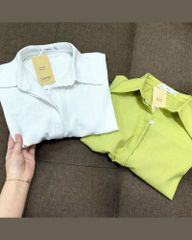 SƠ MI MNG LINEN 2 MÀU