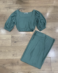 SET ÁO QUẦN ZARA CỔ VUÔNG