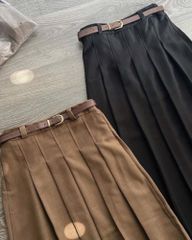 CHÂN VÁY ZARA LƯNG THUN CÓ BELT