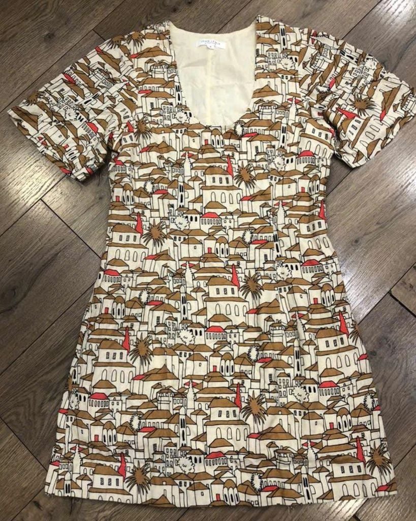 ĐẦM JOHN LEWIS LINEN 2 MÀU