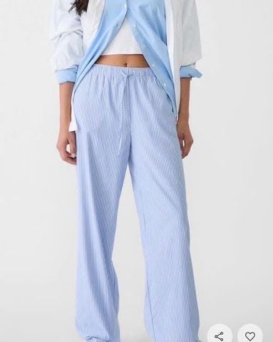 QUẦN STRADIVARIUS SỌC XANH