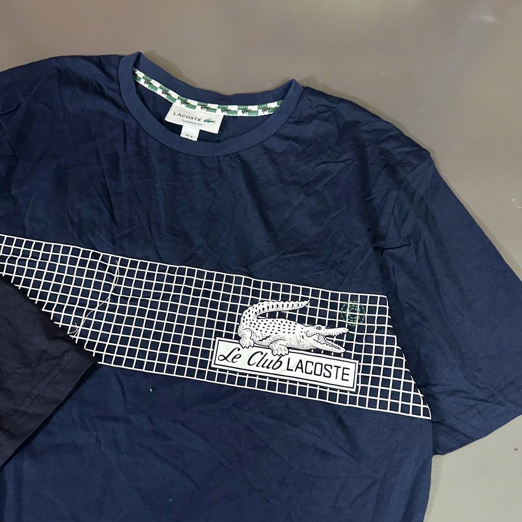 ÁO LACOSTE THUN HINH CÁ SẤU