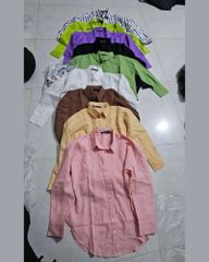 SƠ MI ZARA LINEN TAY DÀI