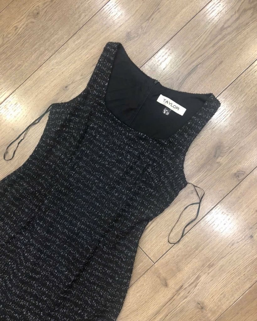 SET TAYLOR ĐẦM VEST ĐEN