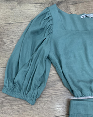 SET ÁO QUẦN ZARA CỔ VUÔNG