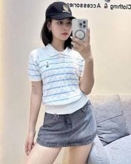 ÁO LEN WHOAU CÓ CỔ SỌC NGANG