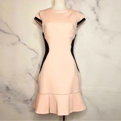 ĐẦM TED BAKER HỒNG PHỐI ĐEN