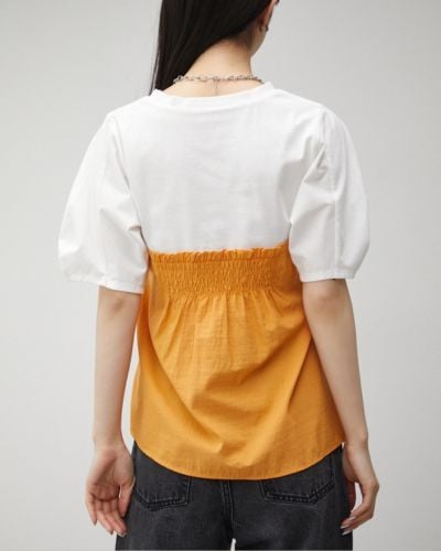 ÁO AZUL PHỐI THUN
