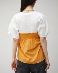 ÁO AZUL PHỐI THUN