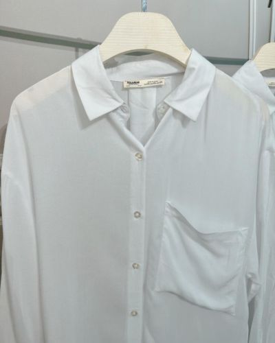 SƠ MI PULL&BEAR TRẮNG