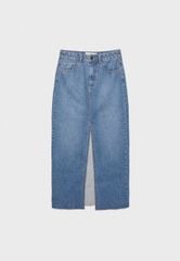 VÁY STRADNARIUS JEANS XẺ TRƯỚC