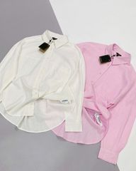 SƠ MI MASSIMO TRẮNG HỒNG