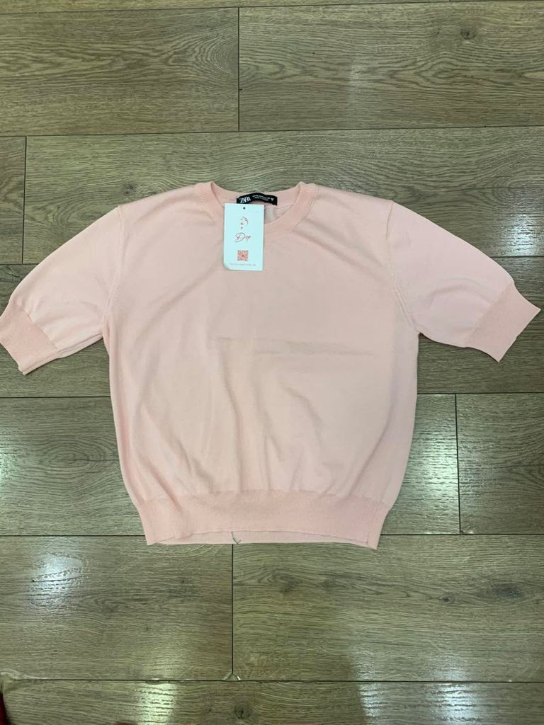 ÁO LEN ZARA CỔ TRÒN TAY BO
