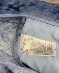 SHORT BANANA LINEN XANH