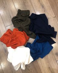 ÁO ZARA DỆT KIM CỔ CAO