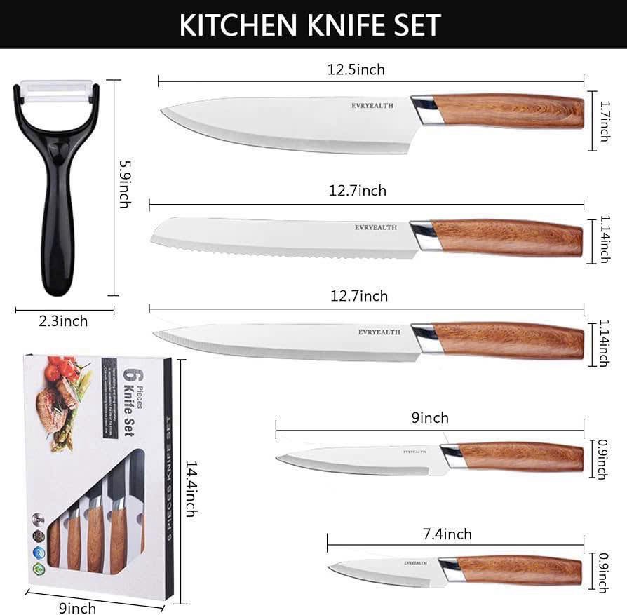 BỘ DAO 6 MÓN