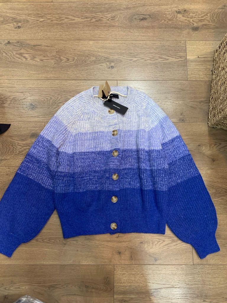 KHOÁC LEN VERO MODA LOANG MÀU