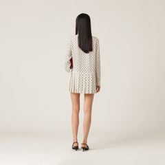 ĐẦM MISS SELFRIDGE TAY DÀI CHẤM BI