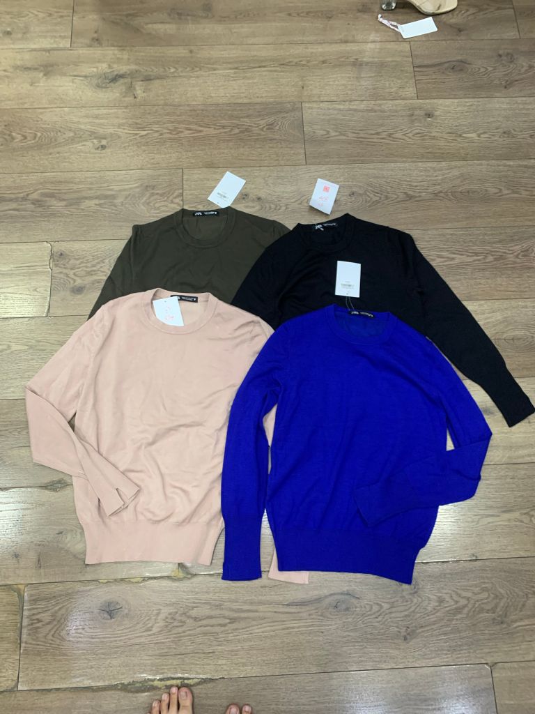 ÁO LEN ZARA TAY DÀI SẼ TAY