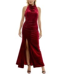 ĐẦM TAYLOR NHUNG ĐỎ HỞ VAI