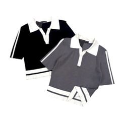 ÁO LEN ZARA CỔ TRẮNG