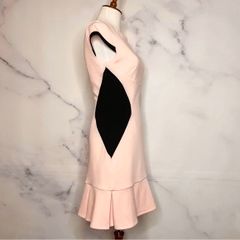 ĐẦM TED BAKER HỒNG PHỐI ĐEN