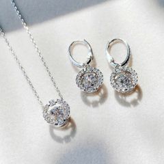 SET HOA TAI VÀ DÂY CHUYỀN SWAROVSKI