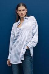SƠ MI ZARA SỌC LỤA RỘNG