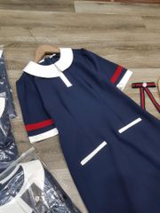 ĐẦM TOMMY XANH ĐEN