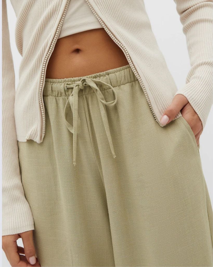 QUẦN  LINEN STRADIVARIUS