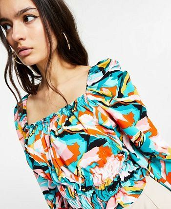 ÁO WAREHOUSE BÔNG CROPTOP