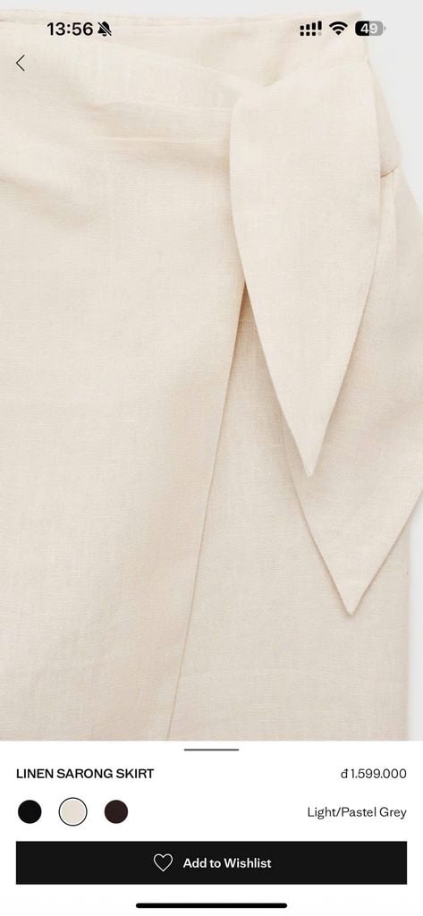 VÁY MNG LINEN KEM