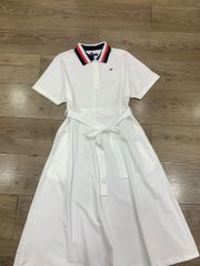 ĐẦM TOMMY TRẮNG CỔ PHỐI MÀU