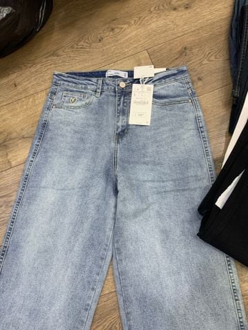 QUẦN JEANS ZARA TÚI TIM