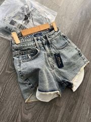 QUẦN SHORT JEAN POLO XÁM