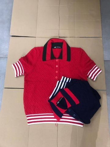 ÁO LEN ZARA TAY PHỐI SỌC